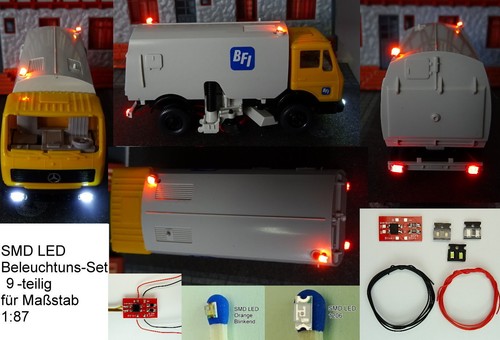 Smd led beleuchtungsset tlg - smd, 9-tlg