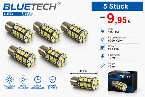 Ba15 12v smd led - smd, lampe