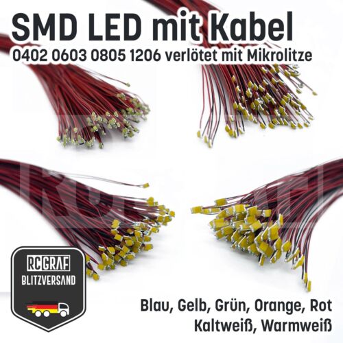 100st smd led 0402 - 0402, 0603