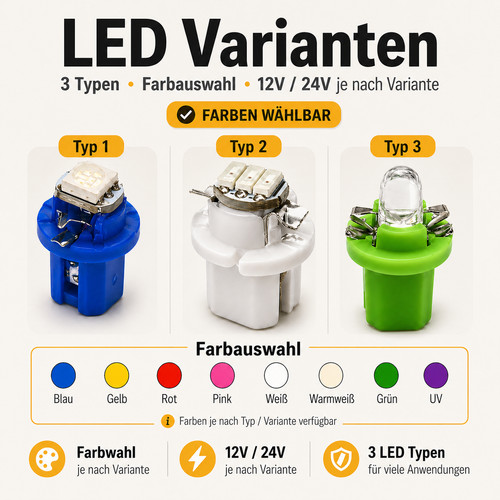 Bax10d led - b8.5d/bax10d,